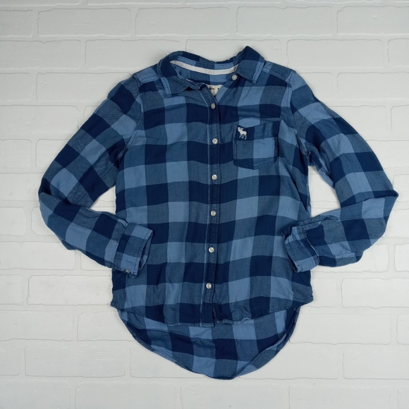 abercrombie kids Other - abercrombie kids Girls size 15/16 plaid shirt